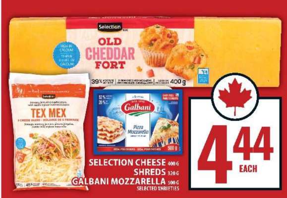 Selection Cheese, Galbani Mozzarella