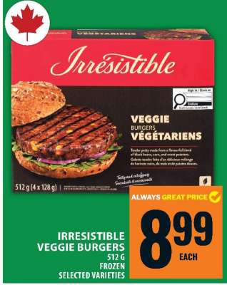 Irresistible Veggie Burgers