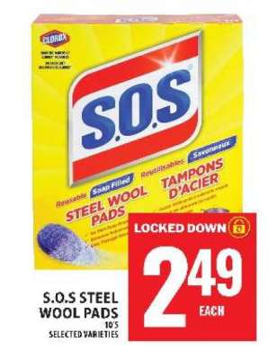 S.O.S Steel Wool Pads