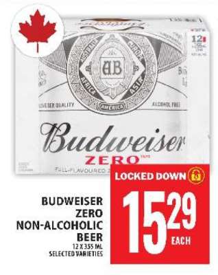 Budweiser Zero Non-Alcoholic Beer