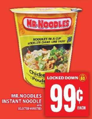 MR. NOODLES INSTANT NOODLE