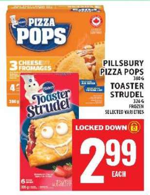 Pillsbury Pizza Pops & Toaster Strudel