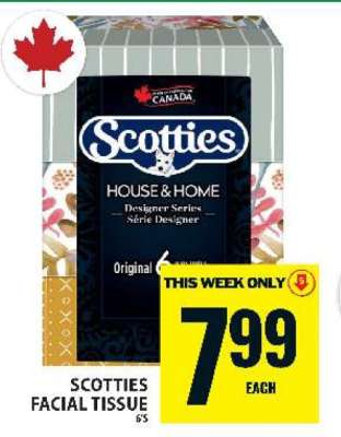 Scotties Facial Tissue