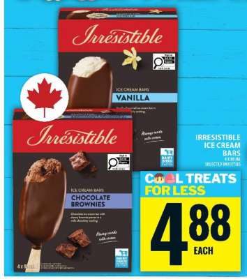 Irresistible Ice Cream Bars