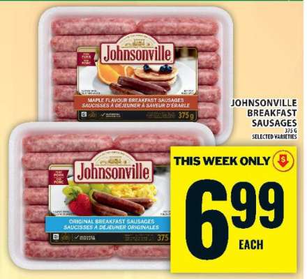 JOHNSONVILLE BREAKFAST SAUSAGES