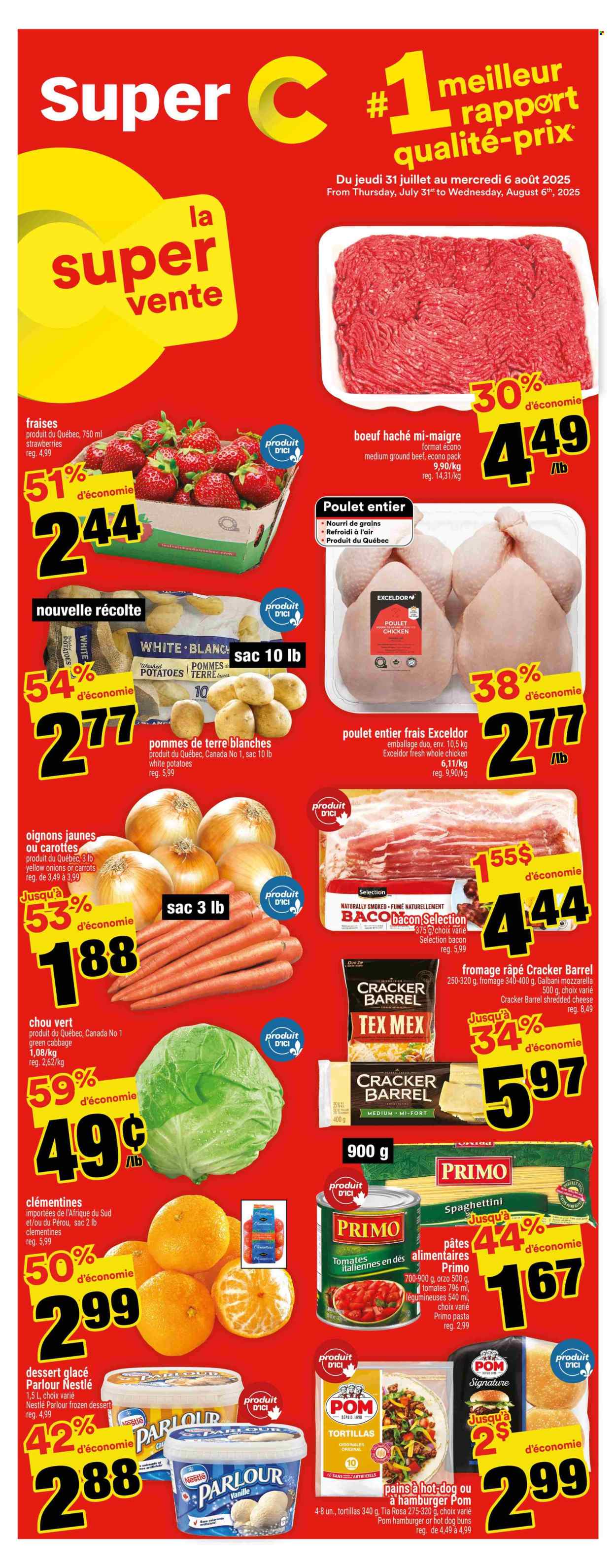Super C flyer - July 31, 2025 - August 06, 2025. Page 1