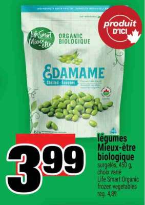LÉGUMES MIEUX-ÊTRE BIOLOGIQUE