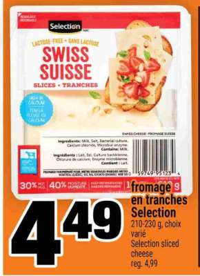 FROMAGE EN TRANCHES SELECTION