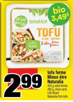 tofu ferme Mieux-être Naturalia