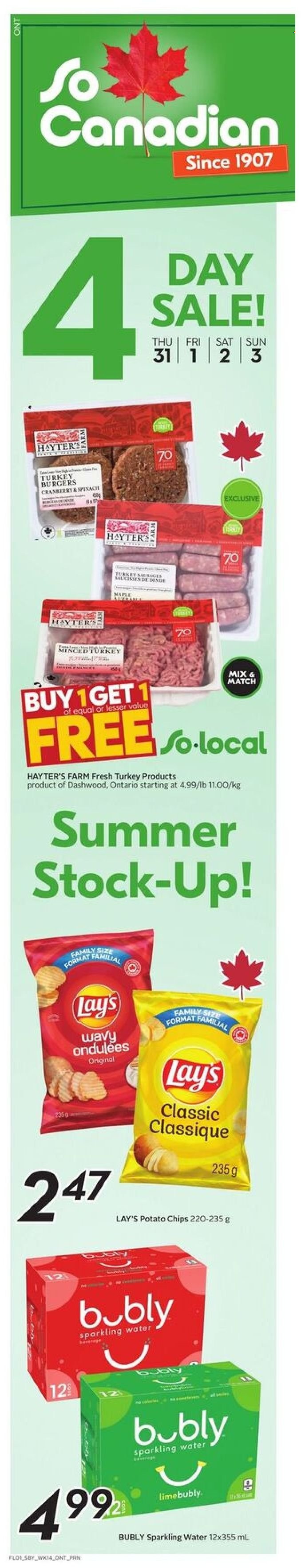 Sobeys flyer - July 31, 2025 - August 06, 2025. Page 2