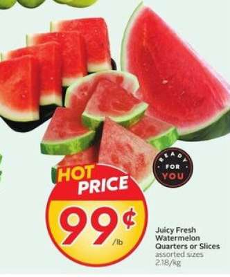 Juicy Fresh Watermelon
