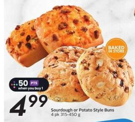 Sourdough or Potato Style Buns