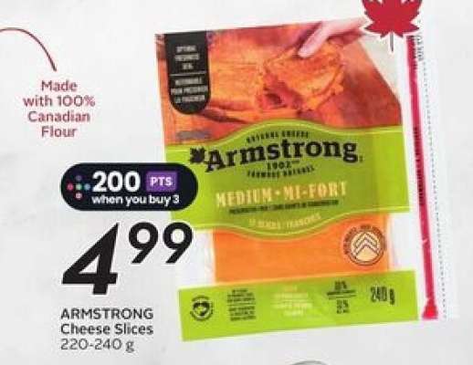 ARMSTRONG Cheese Slices