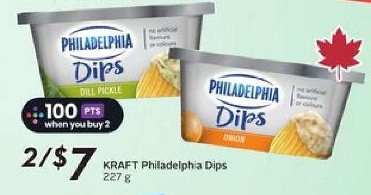 KRAFT Philadelphia Dips