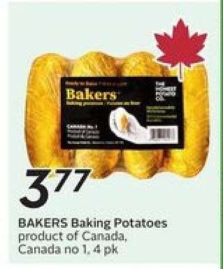 BAKERS Baking Potatoes