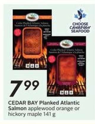 CEDAR BAY Planked Atlantic Salmon