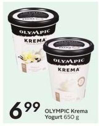 OLYMPIC KREMA YOGURT