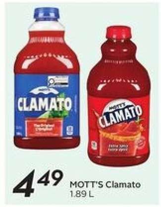 Mott's Clamato