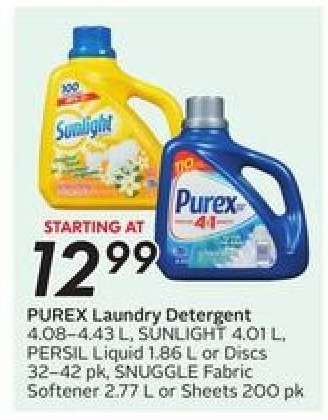 PUREX LAUNDRY DETERGENT