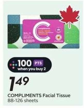COMPLIMENTS Facial Tissue