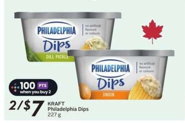 KRAFT Philadelphia Dips