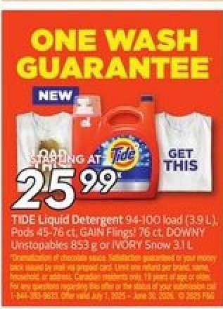 Tide Liquid Detergent