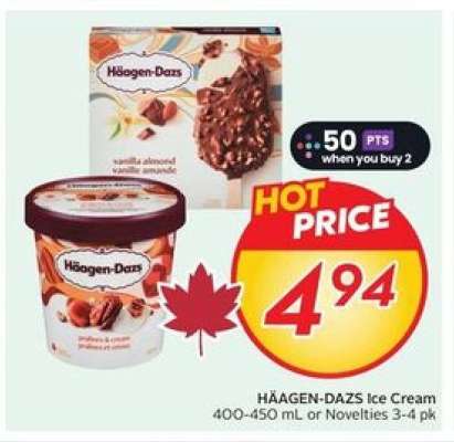 Häagen-Dazs Ice Cream