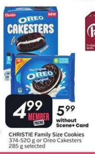 CHRISTIE FAMILY SIZE COOKIES