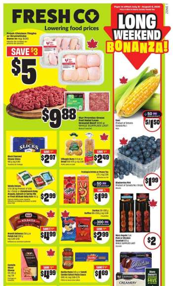 FreshCo. Flyer - July 31, 2025 - August 06, 2025.