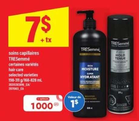 TRESemmé soins capillaires