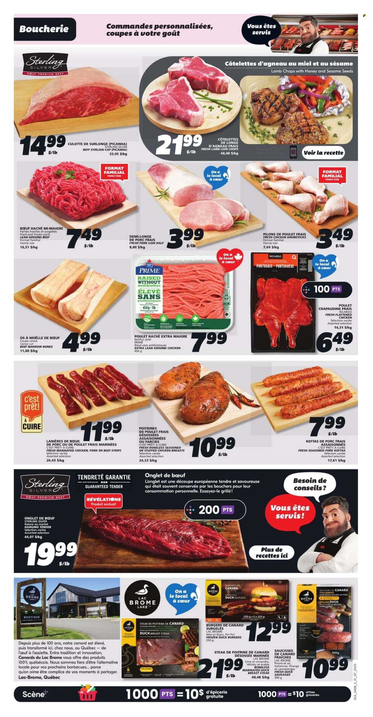 IGA flyer - July 31, 2025 - August 06, 2025. Page 4