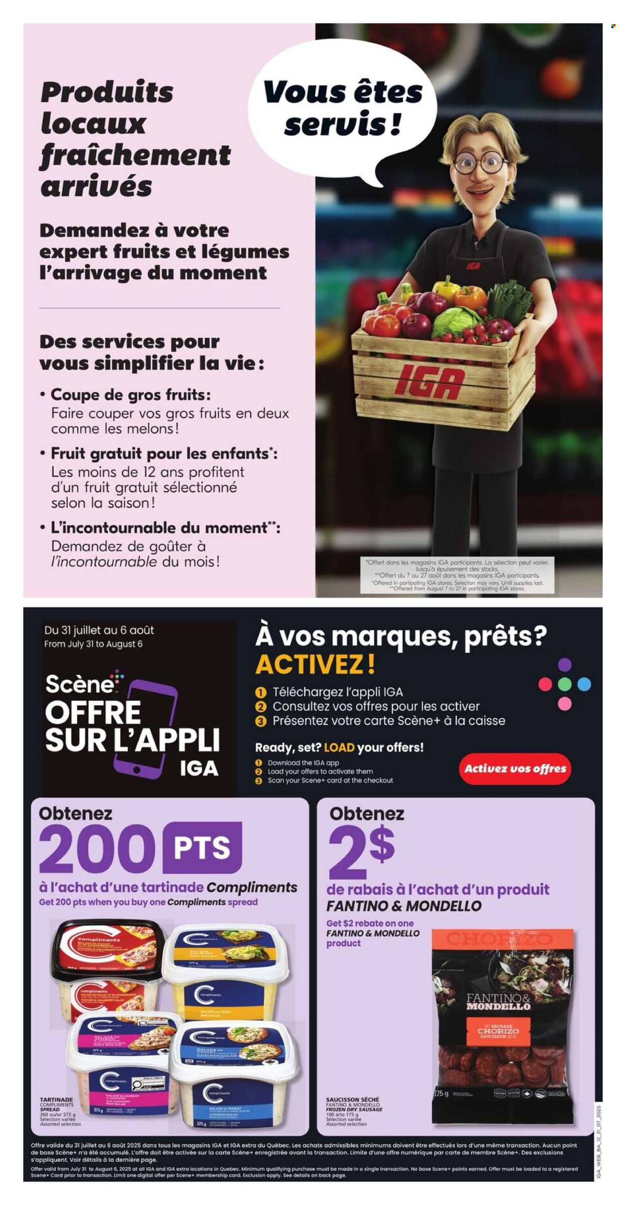 IGA flyer - July 31, 2025 - August 06, 2025. Page 13