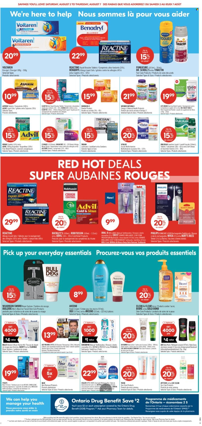 Shoppers Drug Mart flyer - August 02, 2025 - August 07, 2025. Page 4