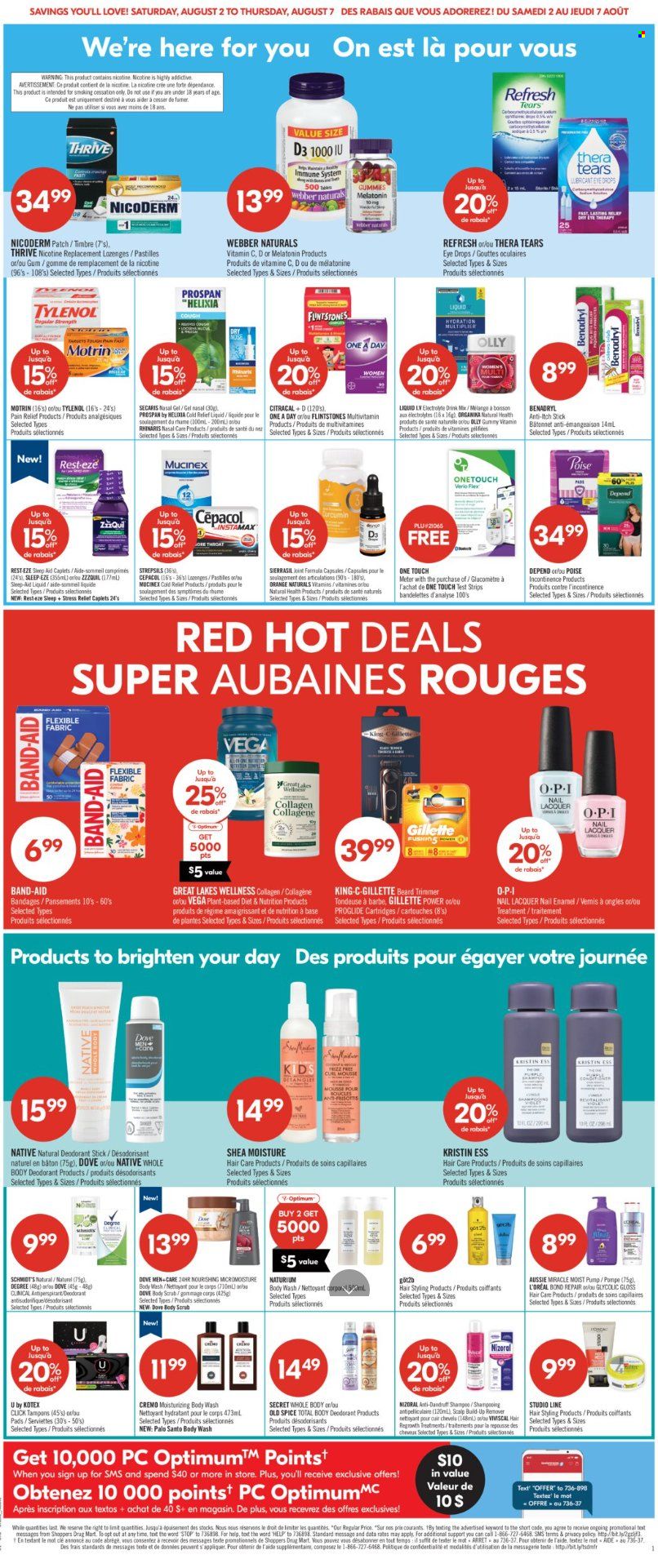 Shoppers Drug Mart flyer - August 02, 2025 - August 07, 2025. Page 8