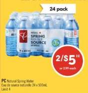 PC NATURAL SPRING WATER
