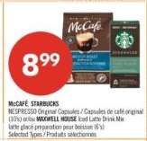 McCAFÉ, STARBUCKS