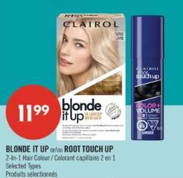 BLONDE IT UP or/or ROOT TOUCH UP