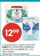 ASSORTED Tampons