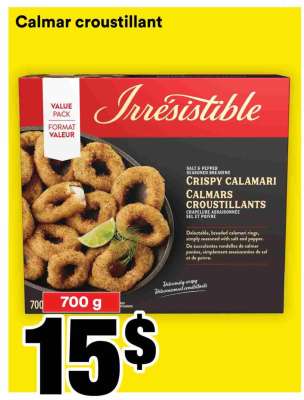 Calmar croustillant