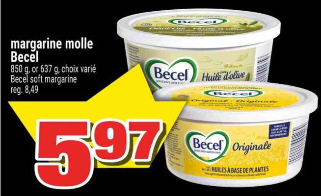 MARGARINE MOLLE BECEL
