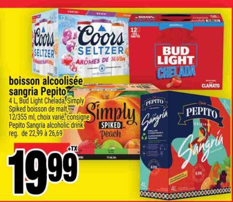 boisson alcoolisée sangria Pepito