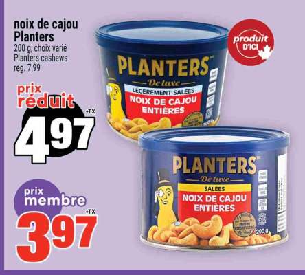 noix de cajou Planters