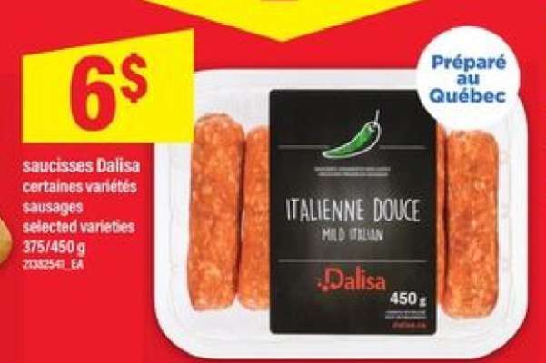 SAUCISSES DALISA