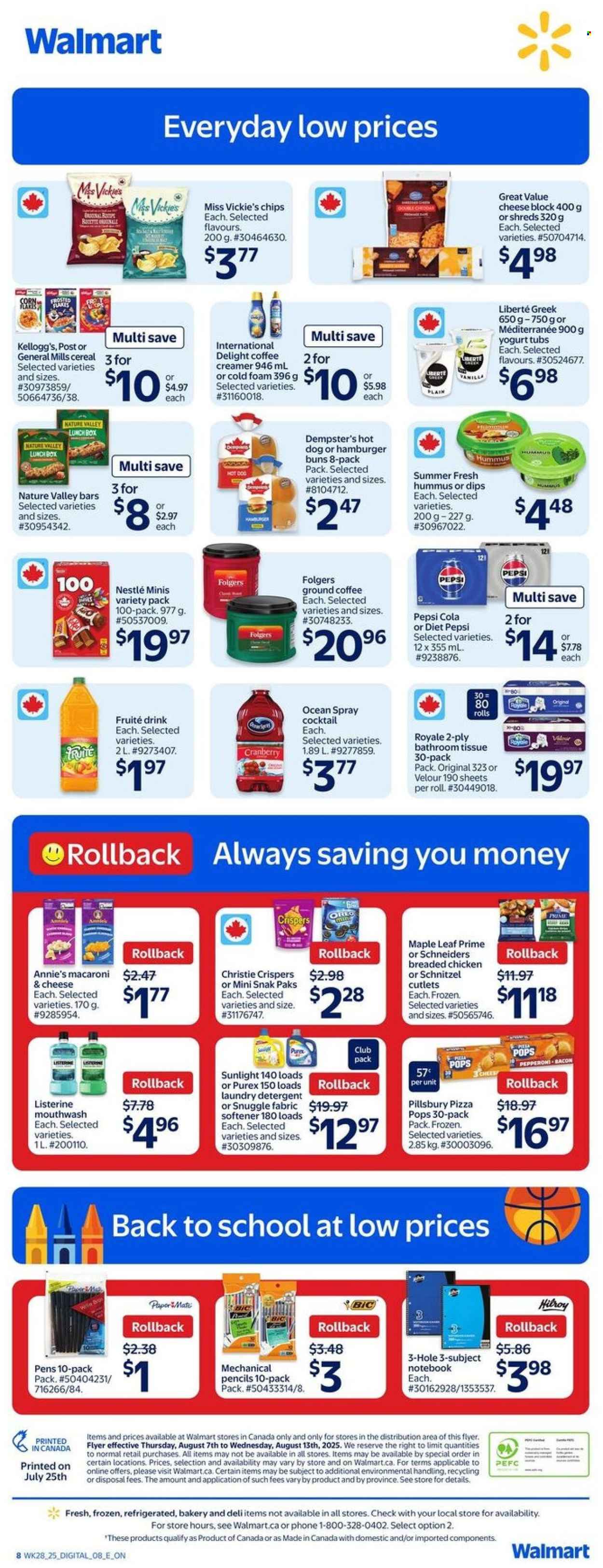 Walmart flyer - August 07, 2025 - August 13, 2025. Page 2