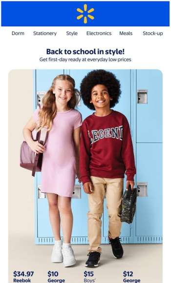 Walmart Flyer - August 07, 2025 - August 17, 2025.
