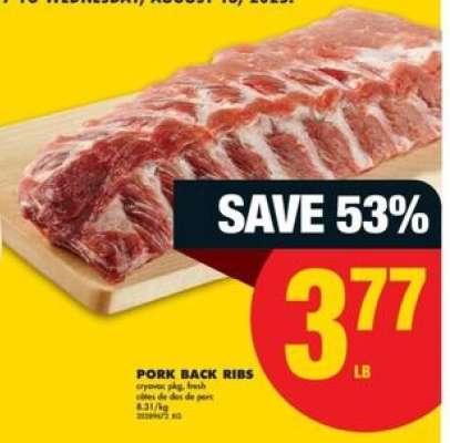 PORK BACK RIBS