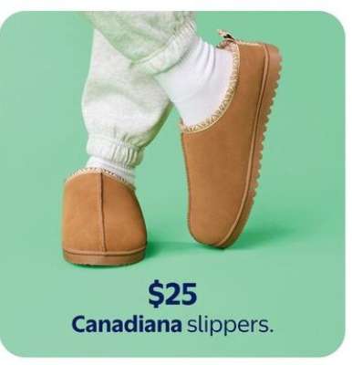 Canadiana slippers