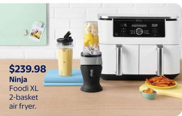 Ninja Foodi XL 2-basket air fryer
