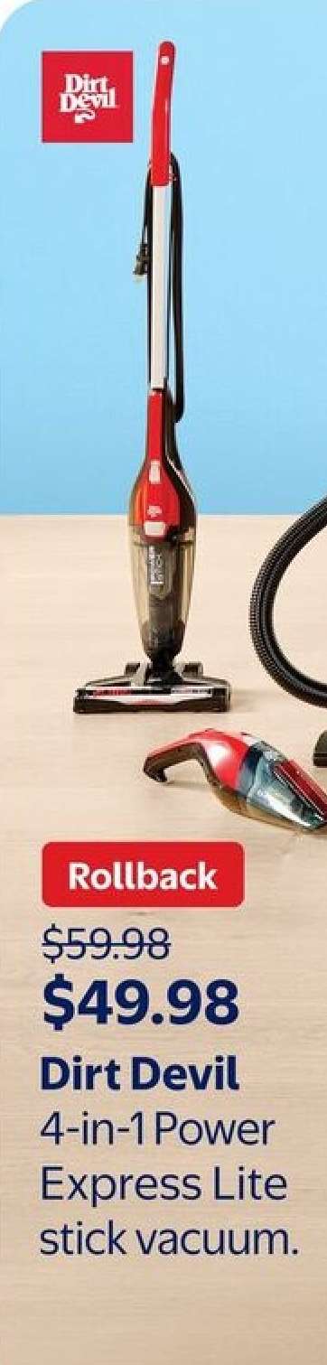 Dirt Devil 4-in-1 Power Express Lite stick vacuum