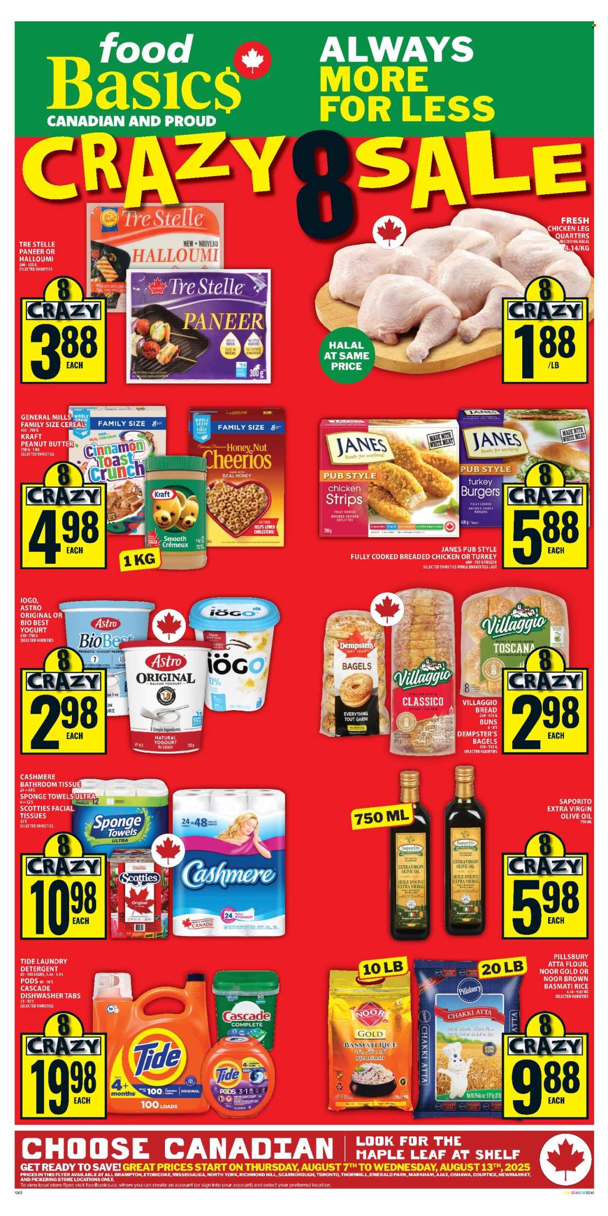 Food Basics flyer - August 07, 2025 - August 13, 2025. Page 1